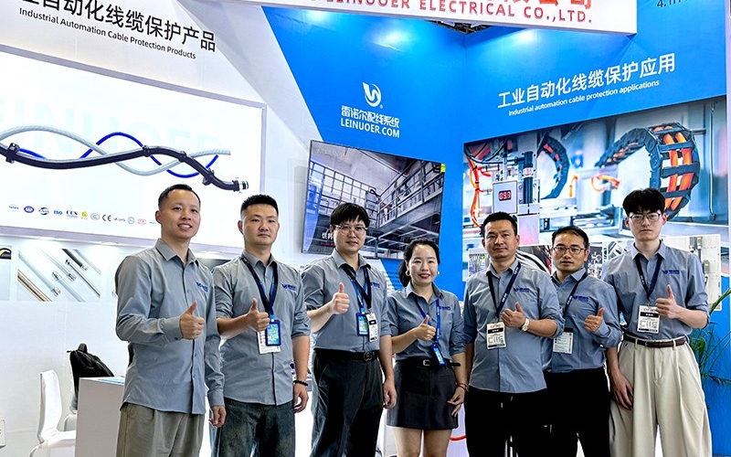 浙江雷諾爾電氣參展工博會(huì)圓滿成功，工業(yè)線纜連接保護(hù)方案收獲關(guān)注與認(rèn)可